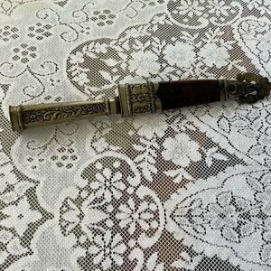 VINTAGE Argentinian Alpaca Gaucho Boot Knife